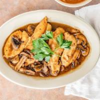 Chicken Marsala · Sauteed with mushrooms and marsala wine sauce