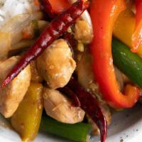 Quart Of Szechuan Special Chicken · Hot and spicy.