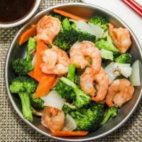 Shrimp With Broccoli Lunch Special · 