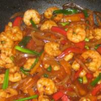 35 . Szechuan Shrimp · Hot & Spicy