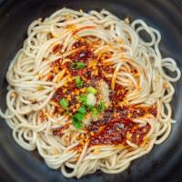 Sichuan Cold Noodles · Spicy. Homemade Noodle 200g | Green Onions. Spicy cold noodles that you will love in hot wea...