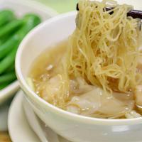 Shanghai Wontons(Pork) W. Noodles In Soup · 