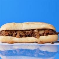 Big Phil'S Steak Sandwich · Classic Philly steak and grilled onions on a toasted Amoroso roll.