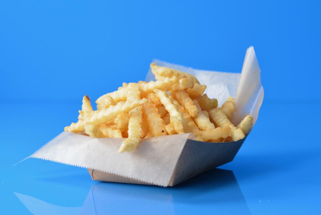 Fries · Crispy, crinkle cut fries