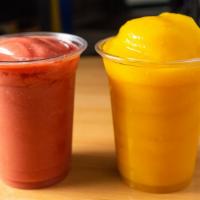 Fruit Smoothies · Featuring Dr. Smoothie 100% Crushed Fruit Flavors! Choose Your Fruit and add a Boost for Tha...