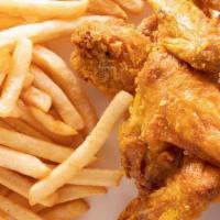 12 Piece Wings Combo  · Comes with fries and soda
