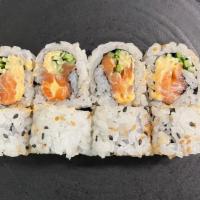 Spicy Salmon Roll · salmon with avocado, scallion and spicy mayo