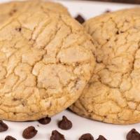 Epic Gluten Free Cookie · Warm no gluten added, soft cookie with chunks of bitter sweet & milk chocolate