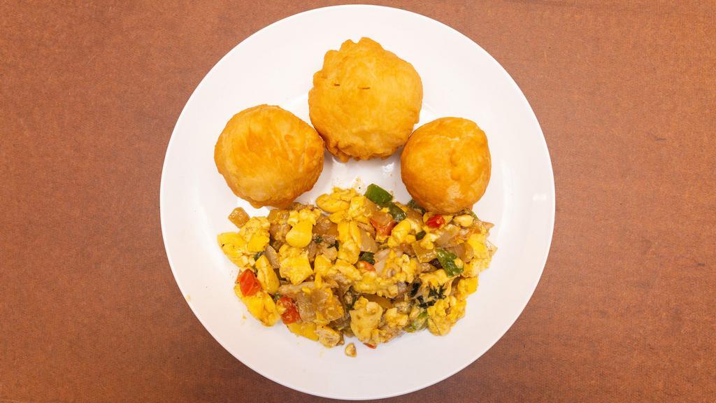 Ackee & Saltfish · Jamaica National Fruit & saltfish seasoned and cooked to a succulent taste.