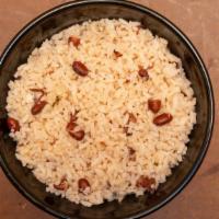Rice&Peas  · Traditional Jamaican side dish season with coconut milk,thyme, garlic, and, a blend of spices.