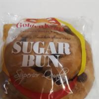 Sugar Bun · A rich, cinnamon- swirled pastry coated in warm butter and brown sugar.