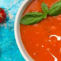 Tomato Soup · Tomatoes seasoned with basil and thyme is the perfect comfort.