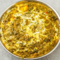 Palak Dal Tadka · Dal Palak is lentils cooked with spinach tempered with basic Indian spices.