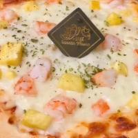 Shrimp & Pineapple Pizza鲜虾菠萝披萨 · 