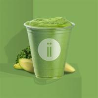 12Oz Freshii Green · Now Vegan! Pineapple, Banana, Kale, Avocado, Almond Milk. 200 cal.