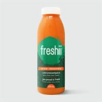 Renew Juice (333 Ml) · An energizing twist on your morning OJ. Carrot juice, Orange juice, Lemon juice, Turmeric ju...