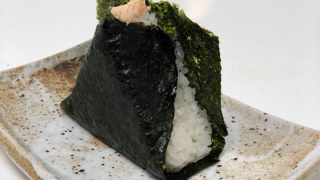 Onigiri · White rice formed into triangular shape wrapped in nori