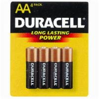 Duracell Mn1500B4Z Copper Top Aa Alkaline Battery Pack Of 4 · 