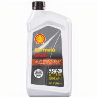 Formula Shell Synthetic 5W-20 Motor Oil · 1 Quart