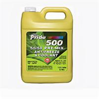 Pride 500 Pre-Mix 50/50 Antifreeze And Coolant · 153 Oz