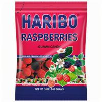 Haribo Raspberries Gummi Candy · 5 oz