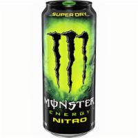Monster Energy Nitro Super Dry Maximum Strength Drink · 16 Oz