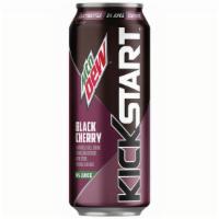 Mountain Dew Black Cherry Kickstart Energy Drink · 16 Oz