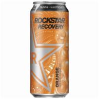 Rockstar Recovery Orange Energy Drink · 16 Oz