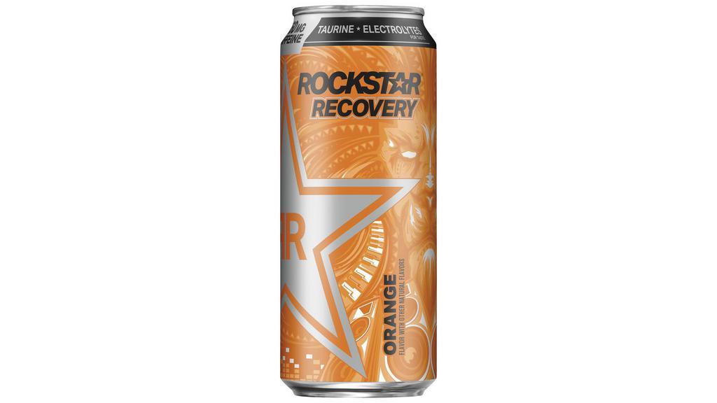 Rockstar Recovery Orange Energy Drink · 16 Oz