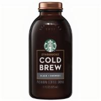 Starbucks Cold Brew Coffee, Black Unsweetened · 11 Oz