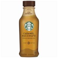 Starbucks Iced Espresso, Caramel Macchiato Bottle · 14 Oz