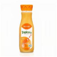 Tropicana No Pulp Orange Juice · 12 Oz