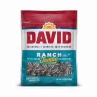 David Roasted And Salted Ranch Jumbo Sunflower Seeds · 