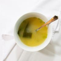 Miso Soup · Soybean soup.
