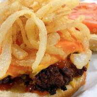 Ali'I Burger · Spicy Sauce Franks with Carrot Juice & Sugar Burger Meat plus Chef Special Seasoning