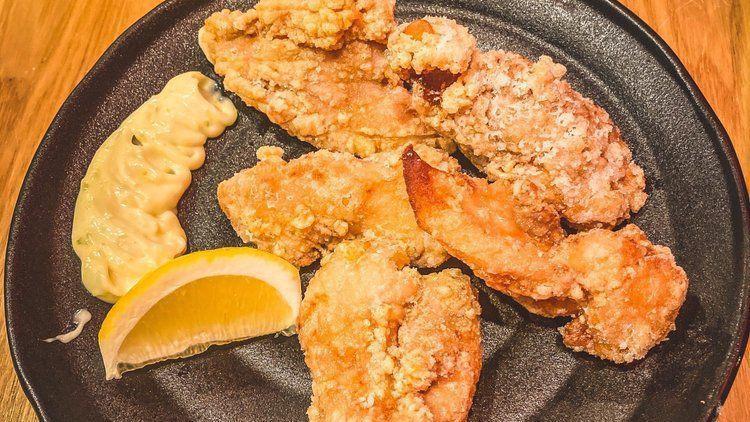 Chicken Karaage · deep fried marinated chicken w/ lemon & yuzu mayo