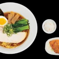 Chicken Katsu & Rice Combo · 