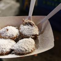 Deep Fried Oreo · Chocolate oreos battered and deep fried to delicious perfection!