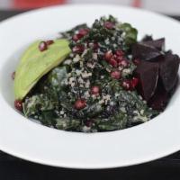 Greens & Grains · Tuscan Kale, White Quinoa, Forbidden rice, roasted Sweet Potato, Red Cabbage, Golden Beets, ...