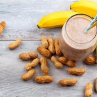 Peanut Butter Blast Smoothie · Delicious blend of banana, peanut butter, oats, cinnamon and almond milk.