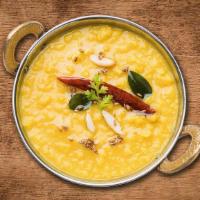 Dal Wave · Yellow lentils boiled and tempered with cumin, ginger, curry leaves and mustard seeds.