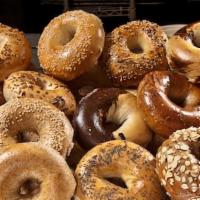 Buy 6 Get 2 Free · Please write your flavor and quantities of bagels in the instruction box