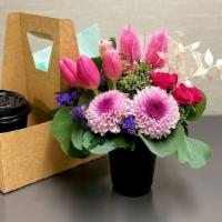 Sex In Manhattan · Coffee or Tea &
Bouquet of fresh cutler Tulips, Chrysanthemum, Spray roses, Stock

Great way...