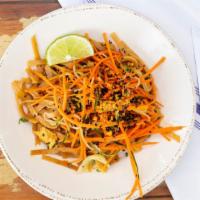 Pad Thai  Noodle · RICE NOODLE | SWEET SOY | TURMERIC TOFU SCRAMBLE | CARROT-CUCUMBER SLAW | PEANUT | SESAME | ...