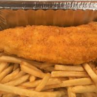 Fish & Chips · Fish and French fries with choice of sauce