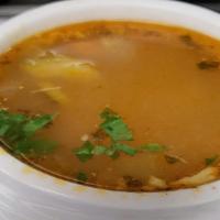 Fakies Soupa · traditional lentil soup