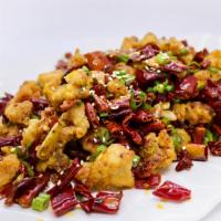 Sichuan Chili Fried Chicken · Recommended, spicy.