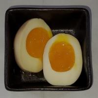 Hanjuku-Tamago · Soft boiled egg.