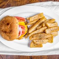 Haveli Double Cheeseburger  · Freshly ground beef hand made beef patties  mixed with house spices.