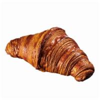 Plain Croissant · Classic, buttery, and flaky hand-rolled croissant.